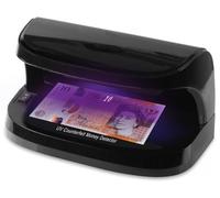 LED UV Counterfeit Money Checker Fake Bank Note Detector Auto on/Off Light | Powerful UV LED Light, 2.6A built-in lithium battery, USB-C charging, No bulbs to change, Portability for all businesses