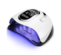 LED UV Nail Lamp,180W Nail Dryer Lamp,66 LED/UV Lamp for Nails, 10/30/60/99s Timer,Auto Sensor,Gel Nail Lamp Suitable for All Gel Nail Polish
