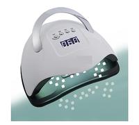 LED UV Nail Lamp 300W High Power UV LED Nail Lamp For Manicure Gel Polish Drying Machine With Large LCD Touch 66 LED Smart Nail Dryer Fast & Even Curing(1)