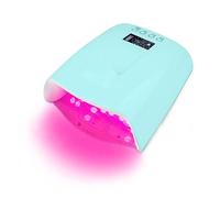 LED UV Nail Lamp Cordless RED Light Cordless 60W LED UV Nail Lamp For Curing Gel Polish Wireless With Lithium Battery 60W Pro Light Fast & Even Curing(Groen)