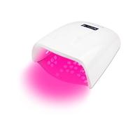 LED UV Nail Lamp Cordless RED Light Cordless 60W LED UV Nail Lamp For Curing Gel Polish Wireless With Lithium Battery 60W Pro Light Fast & Even Curing(Bianco)