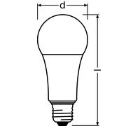 LED VALUE CLASSIC LED BULB BULB 13/100W E27 4052899973428