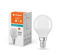 LED Value Golfball 45mm 4.9W (40W eqv.) E14 2700K Frosted Ledvance