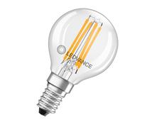 LED Value Golfball 45mm 4W (40W eqv.) E14 2700K Clear Ledvance