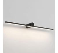 LED Vanity Light Bar Black Bathroom Mirror Light Fixture Minimalist Wall Sconce for Bathroom Bedroom & Dressing Table Linear Design Modern Decorative Lighting