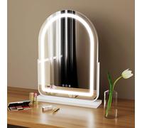 LED Vanity Mirror Lights Touch Screen 360° Rotating Makeup Table Mirror