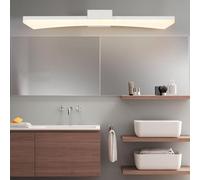 LED Vanity Wall Light Bathroom Over Mirror Modern Indoor Wall Sconce Bathroom Waterproof Wall Lighting Long Strip Acrylic for Makeup Bedroom Living Room