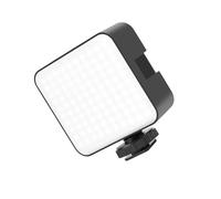 LED Video Light 240LM Brightness 2x2A Battery/USB C Power Cold Shoe Compatible for Camera and Content Creation Photography Lamp