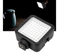 Led Video Light, LED Light Panel On Camera Fill Light,6000K LED Video Light Panel With 1/4'' Screw Hole and Standard Hot Shoe Mount, Camera Light Photography Lighting Kit, Camera Accessories