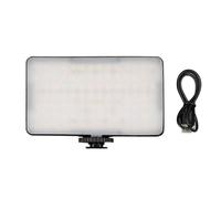 LED Video Light Photography Lighting With 98 Lamp Beads High Brightness Light Diffuser And Easy Mount For Cameras