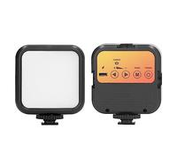 LED Video Light, Portable On-Camera Lights Photography Lighting with Rechargeable 1200mAh, CRI95+ 3000K-7000K Photo Light for Live Streaming, Video Conference