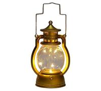 LED Vintage Creative Light Antique Hanging Lights for Indoor Outdoor Usage Realistic Flicker Flame Battery Operated Outdoor for Patio Table Decorative Set Camping Indoor Set