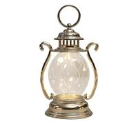 LED Vintage Lantern | Old Fashioned Nightstand Lamps,Battery Powered Lantern for Christmas, Halloween, Outdoor Hiking Camping Lantern