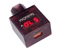 LED Voltmeter Gauges Waterproof Front Wide Voltages Ranges 36V//60V/72V/84V For Car Trucks Boats Motorcycles Boats Digital Voltmeter