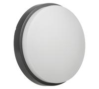 LED Wall Ceiling Lamp Indoor Outdoor Round IP54 1100lm Natural White Grey White [EEK: A]