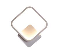 Led Wall Lamp Bedroom Light Nordic Modern White Aluminum 25X30Cm