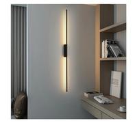 LED Wall Lamp for Bedroom, Living Room, Aisle & Stair - Modern Long Stick Light Fixture, Stylish House Lighting & Chaner Decor, Energy Efficient Design (Black 120cm)