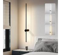 LED Wall Lamp, Modern Indoor Lighting Fixture for Living Room and Bedroom, Sconce Design for Hallway and Bedroom, Strip LED Light