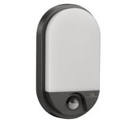 Maclean MCE34 Wall LED Lamp with Infrared Motion Sensor 1100lm 15W IP54 (Gray)