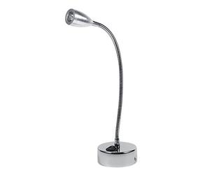 LED Wall Lamps, 3W 85-265V Flexible Adjustable Gooseneck Bedroom Bedside Conical Wall Lamp Sconce Reading Light with Knob Switch for Bedroom, Office, Workbench, Studio