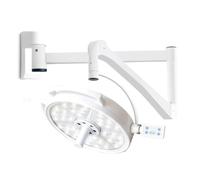 LED wall light for examinations, shadow-free operating light with adjustable brightness and angle for oral and gynecology practices