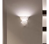 LED Wall Light, Marble Wall Sconce Natural Stone White Alabaster Glass Indoor Bedside G9 Wall Mounted Lamp for Bedside Background Wall Vanity(30Cm)/One Color/30cm