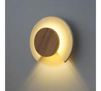 LED Wall Light, Modern Concrete Sconce, Geometric Industrial Lamp for Living Room, Restaurant, Bedroom, Hallway, Indoor Wall Washer Lighting