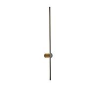 LED Wall Sconce, 60cm LED Wall Lamp Indoor Surface Mounted Sconce for Living Room Bedroom Decor(Black 100cm,2 pcs)