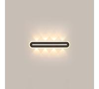 LED Wall Sconce Indoor Wall Lighting Fixtures Modern Minimalist Creative Strip Wall Light for Living Room Bedroom Bedside Light Hallway Aisle Stair Wall Mount Lamps