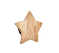 LED Wall Sconce Light Modern Wooden Star s, Back Mounted Lamp, Nordic Wood Bedside Indoor Hardwired ing Fixtures for Bedroom Living Room Décor, 3000K