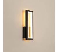 LED Wall Sconce Lighting Modern Wall Light 28W Wall Lamp, Nordic Wall Sconces in Rectangle Shape Indoor Wall Wash Lights, Living Room Bedroom Bedside Decor Wall Lamps