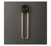 LED Wall Sconce Modern Black Brass Lamp 3 Colors Copper Beside Lighting Simple Creative Decor Home Living Room