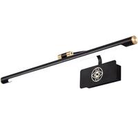 LED Wall Sconce - Modern Chinese Black Mirror Light for Bathroom Vanity & Makeup Table - Stylish Long Wall Lamp Perfect for Home Decor and Illumination