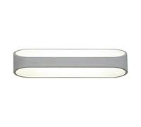 LED Wall Sconce Modern Wall Lamp Up and Down Lighting Fixtures, Aluminum Spotlights Indoor Sconces for Living Room Bedroom Hallway, Double Bevel White Metal Wall Light
