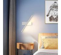 LED Wall Sconces Reading Light Bedside 330° Rotatable Wall Mounted Lamp Indoor Modern Wall Lighting Hallway Aluminum Lights Fixtures for Bedroom Living Room Hotel