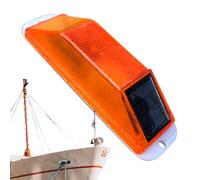 LED Warning Lamp - Solar-Powered Flashing Beacon, Waterproof Warning Light | Super Bright Traffic Light for Construction Safety, Road Signs, Flashing Safety Light for, Construction Sites