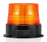 LED Warning Light Flashing Lights Wireless 12V Strobe Beacon Amber Police Lights Emergency Vehicle Safety Light CE for Trucks Vehicle Forklift with Magnetic