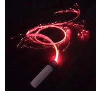 LED Whip - Shining 360 Degree Rotating LED Whip | Carnival Fiber Whip for Photo Props This Fiber Optic Whip is a stunning whip available for Christmas