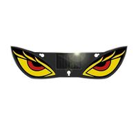 LED Windshield Eyes, Solar Powered Window Lights, Windshield LED Eyes Display, for Truck SUV Sedan Van Vehicle Automotive Travel Road Trip Men Women Driver