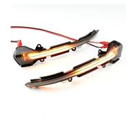 LED Wing Mirror Indicator 1Pair LED Dynamic Mirror Indicators Repeaters For SEAT For LEON 3 III 5F For ITV For MOT Side Mirror Sequential Light(B)