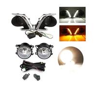 LED Wing Mirror Indicator LED DRL Fog Light For Mitsubishi For Attrage For Mirage G4 2012-2017 Headlight Daytime Running Lights Fog Lamp With Yellow Turn Signal(1 set A)