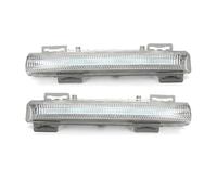 LED Wing Mirror Indicator LED Light Car Front Bumper Left Right Anti-Fog DRL Running Turn Signal Lamp For For Benz For W204 W212 C250 C280 C350 E350(A Pair)