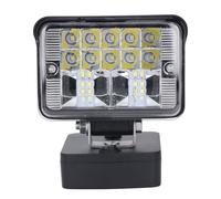 LED Work Light, 1000-1200 Luminous Flux Zinc Alloy Outdoor LED Flood Light for PARKSIDE X20V 20V