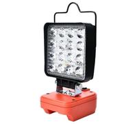 LED Work Light, 20V Rechargeable USB-C Portable Spotlight, 4-Inch Rotatable Head with 2 Modes for Camping Car Repair