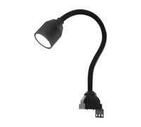 Led Work Light, 5W Tools Clamp Lamp, IP65 Water Proof 6000K Flexible Gooseneck Lamp, for Lathe Milling Drill Press Industrial Lighting