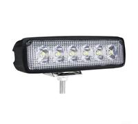 LED Work Light Bar 18W 6500K White for spot Flood Beam IP67 Waterproof
