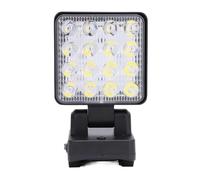 LED Work Light Compatible with for Parkside X20V Team 20V Cordless LED Flood Light 330° Rotatable Rechargeable 15W 1500LM Worklight with USB Type C