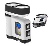 LED Work Light,Double Source Flashlight - Rechargeable Magnetic Work Light for Outdoors Travel Workshop Camping Hiking Construction Car