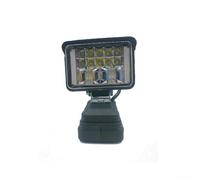 LED Work Light, for Dewalt Battery, Portable Outdoor Camping and Job Site Lighting, Compact ABS Construction, Bright Illumination(Dual USB Model)