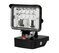 LED Work Light, Outdoor LED Lighting Work Light Portable Tool Convert Compatible with Metabo 18V Lithium Battery for DIY Projects Camping and Emergencies